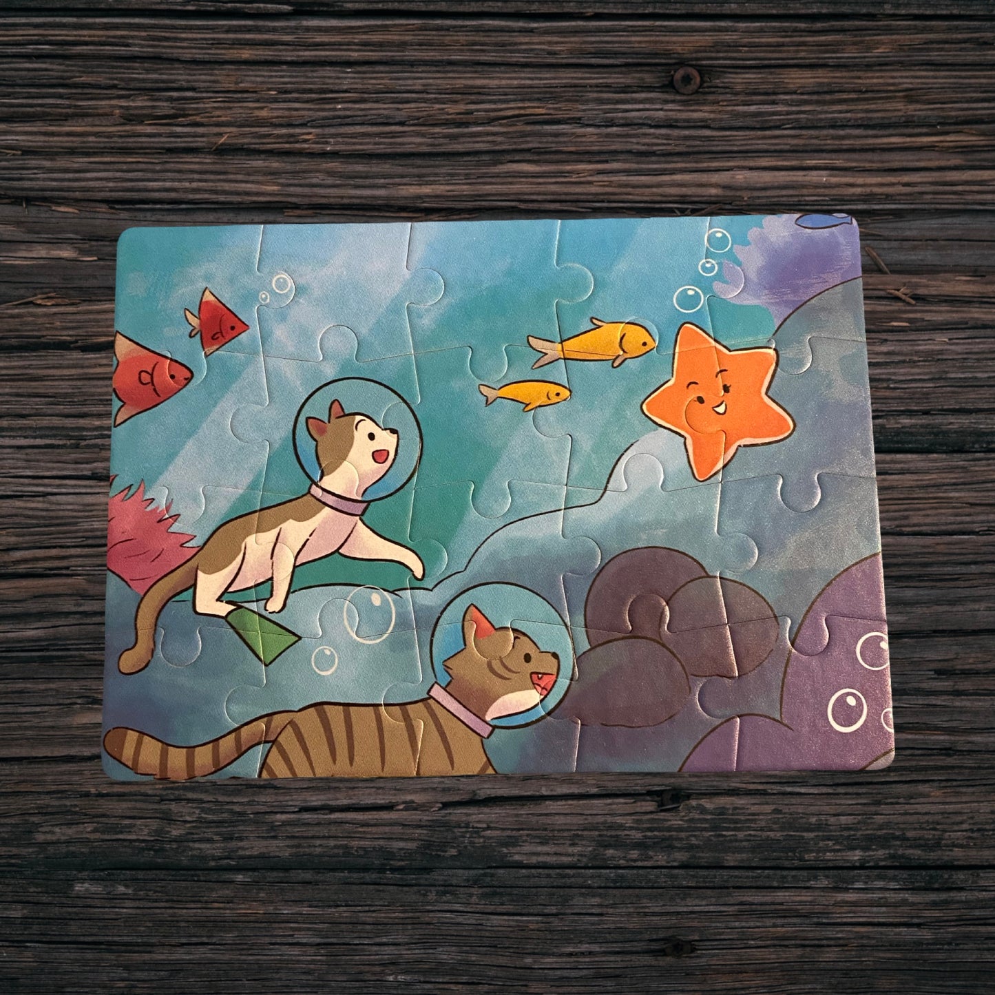 Parm & Reggie Puzzle- Lets go for a Swim