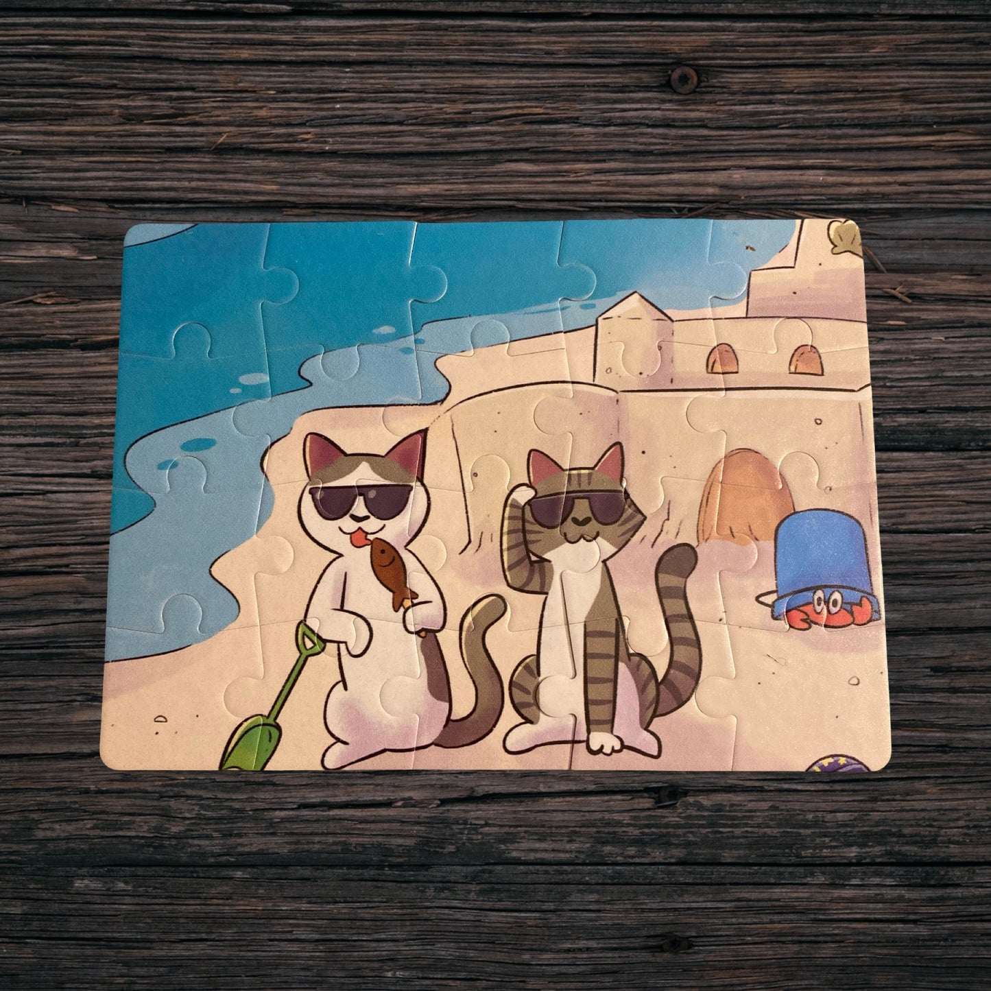 Parm & Reggie Puzzle- Beach Day